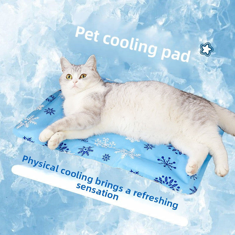 Ice Gel Pet Cooling Mat – Waterproof Non-Slip Summer Heat Dissipation Pad