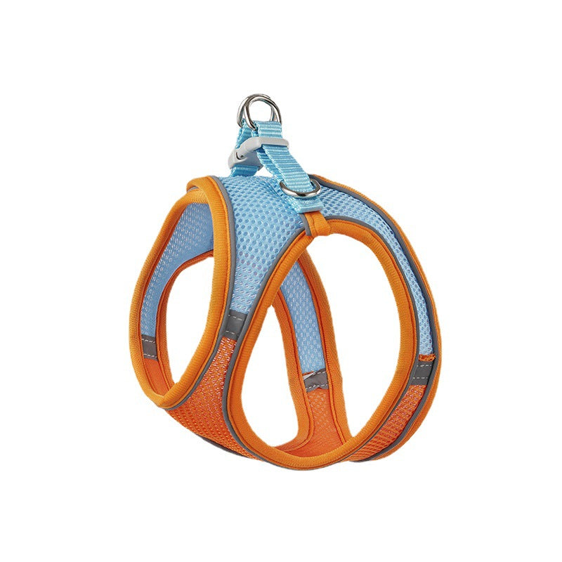No-Choke Escape-Proof Cat Vest Harness – Adjustable Soft Cloth Walking Leash Set