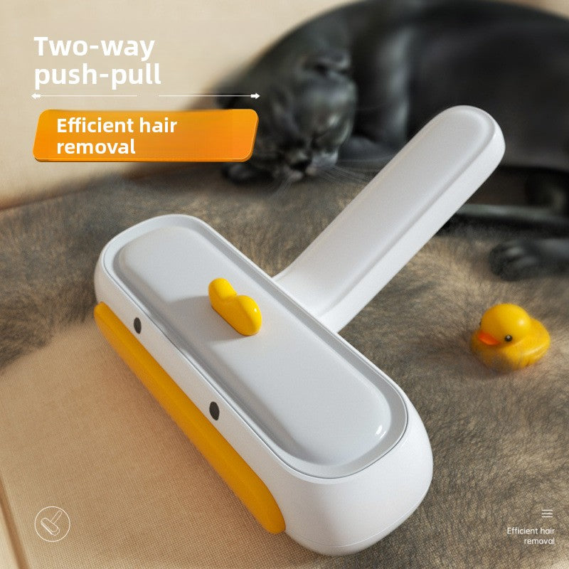 Reusable Electrostatic Pet Hair Remover Roller – Multi-Surface Bed Carpet Fur Adsorption Brush