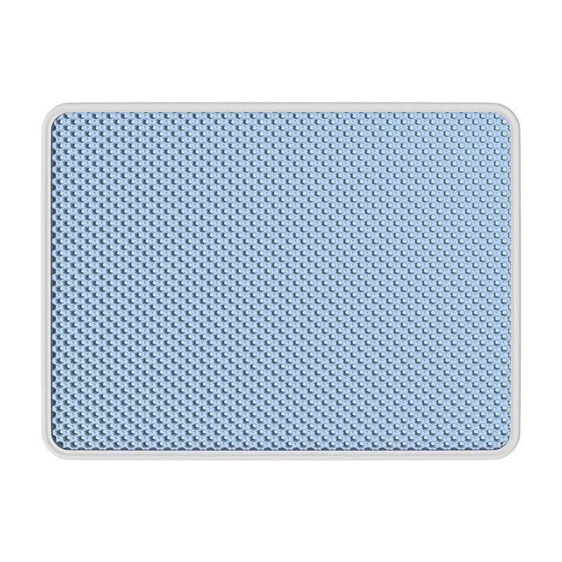 Double-Layer EVA Cat Litter Mat – Anti-Tracking Waterproof Splash-Proof Trapping Pad