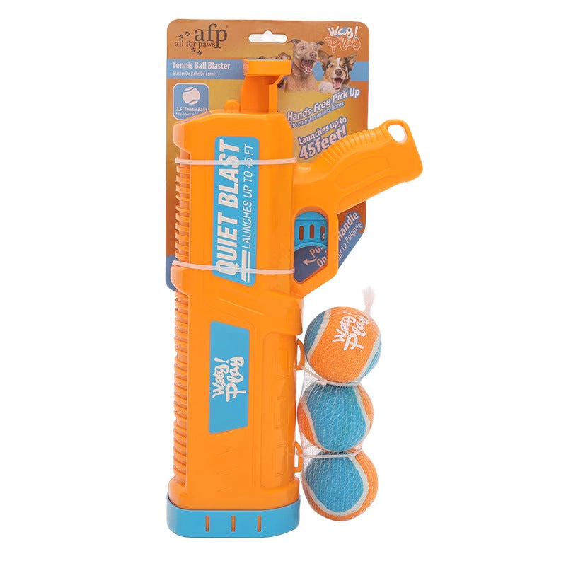 Automatic Interactive Tennis Ball Launcher – Heavy-Duty Bite-Resistant Canine Fitness Thrower