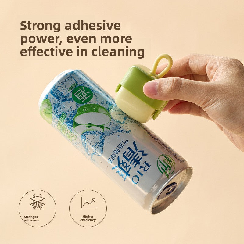 Washable Square Pet Hair Roller – Reusable TPE Portable Fabric Lint Remover