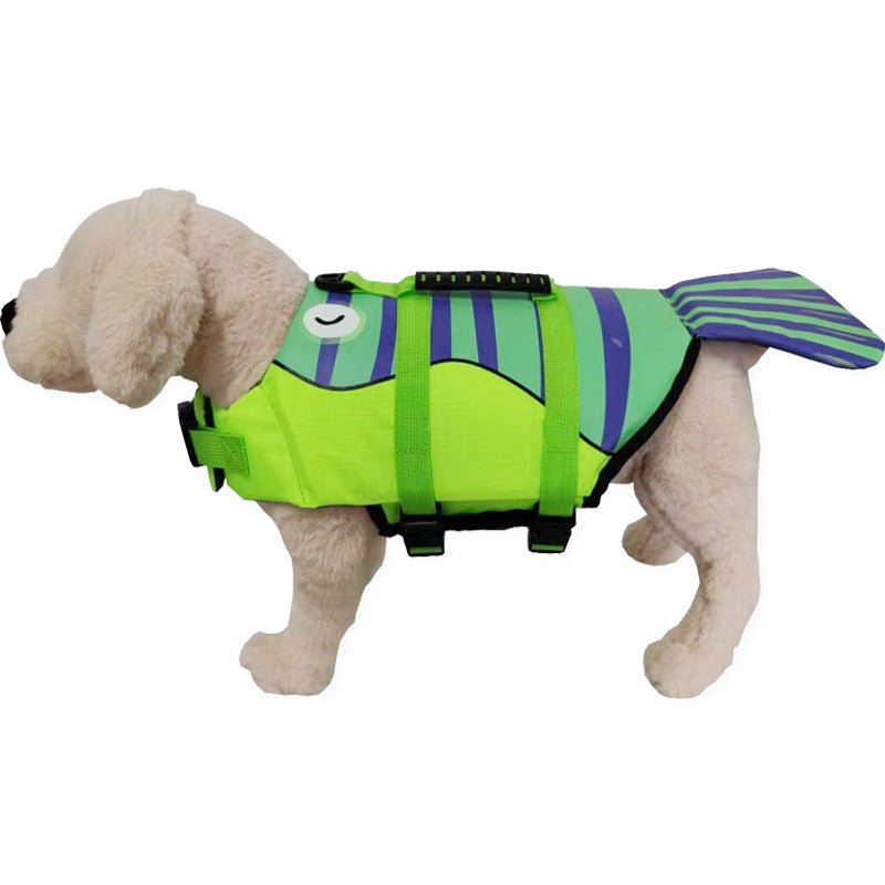 High-Buoyancy Creative Dog Swimming Safety Vest – Lightweight Floating Rescue Water Coat