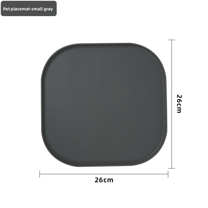 Foldable Spill-Proof Silicone Pet Feeding Mat – Non-Slip Waterproof Travel Food Placemat