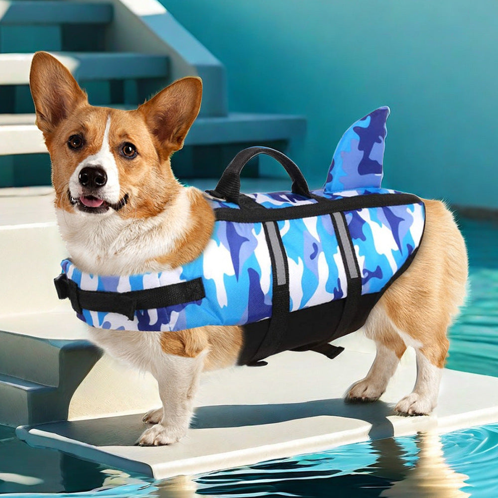 High-Buoyancy Anti-Tear Dog Swim Vest – Easy Wear Safety Jacket With Rescue Handle