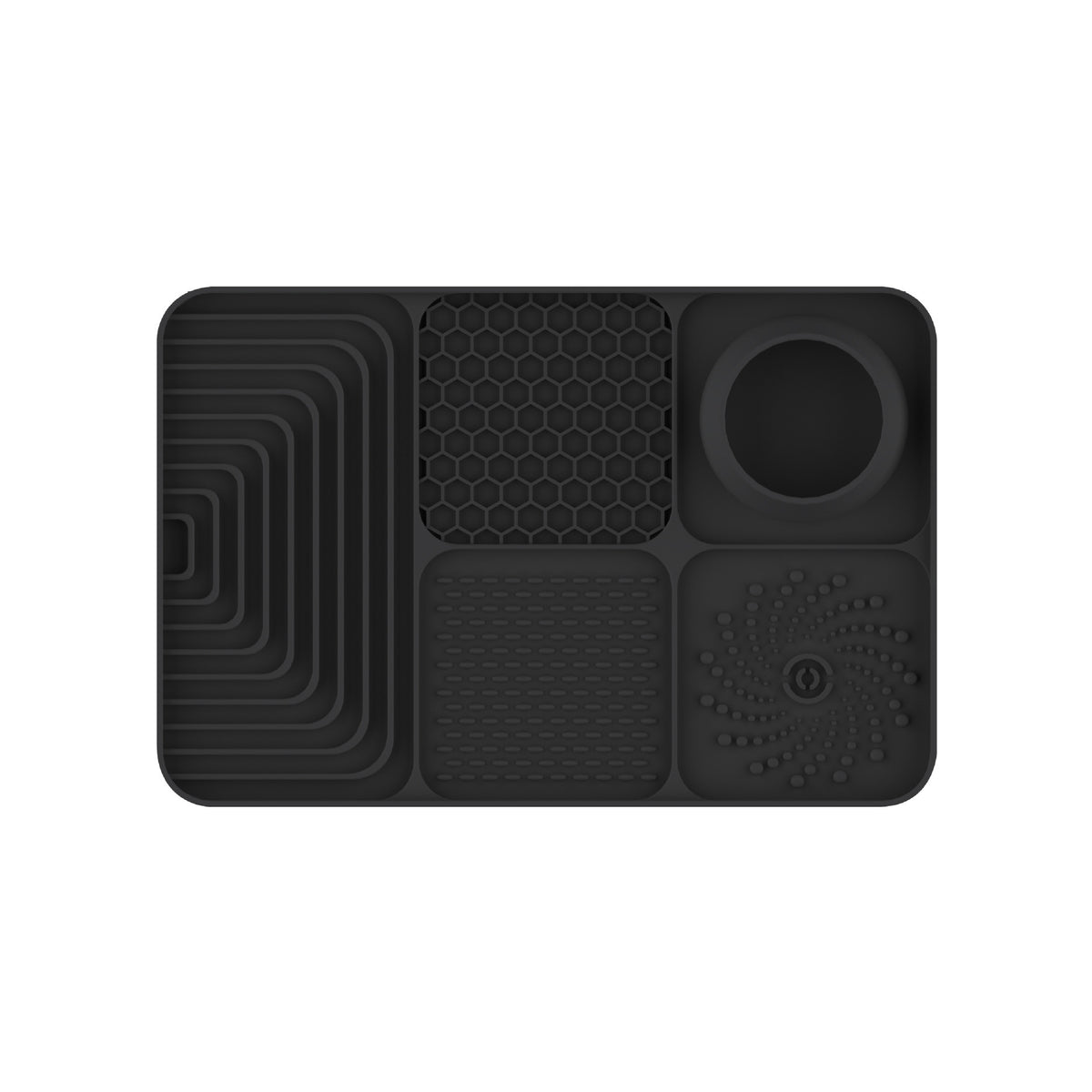Anti-Anxiety Silicone Pet Licking Mat – Suction-Base Spill-Proof Slow Feeder Meal Station