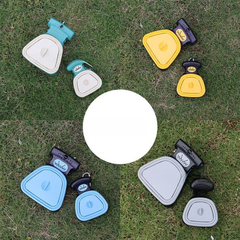 Portable Folding Pet Poop Scooper – Sanitary Waste Bag Dispenser Everyday Care Kit