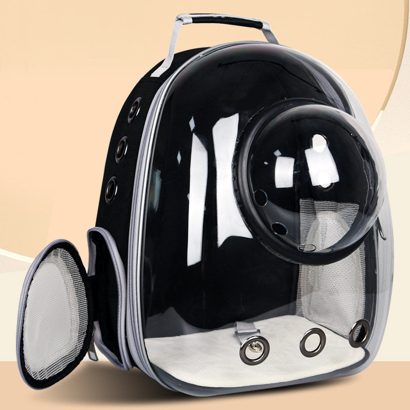 12-Hole Breathable Pet Carrier Backpack – Large-Capacity Heavy-Duty Multi-Ventilation Travel Capsule
