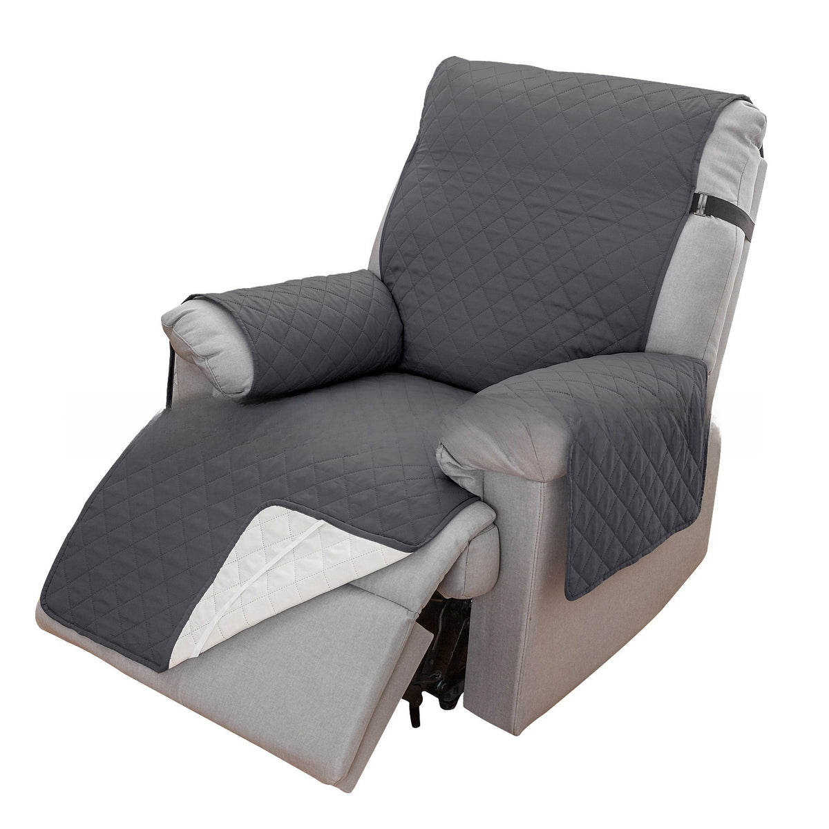 Waterproof Recliner Sofa Protective Cover – Stretch Universal Non-Stick Fur Pet Cushion