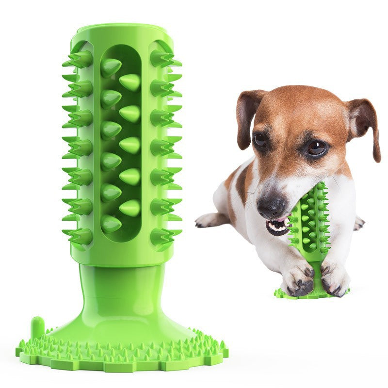 Squeaky TPR Dog Chew Toy – Indestructible Dental Health Interactive Boredom Relief Bone