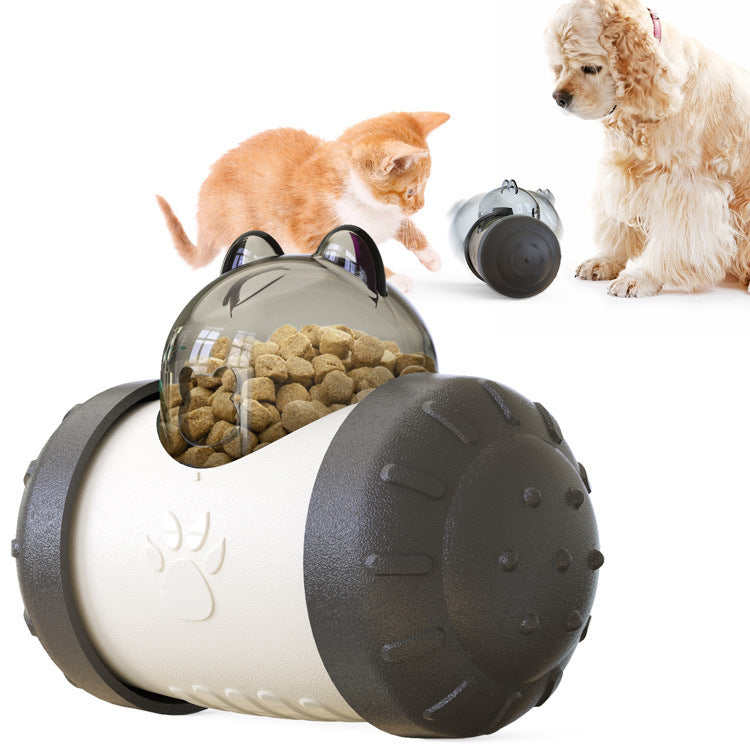 Wobble Ball Interactive Slow Feeder – Spill-Proof Mental Stimulation Treat Dispensing Toy