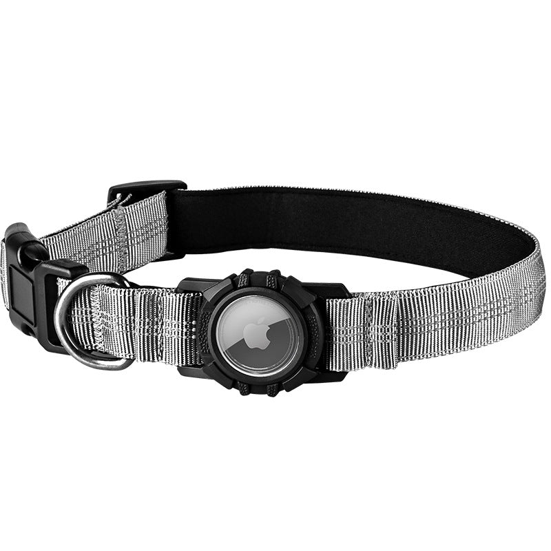 Waterproof AirTag Dog Collar Holder – Reflective Heavy-Duty Anti-Loss Tracker Case