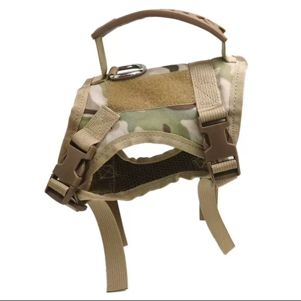 No-Pull Tactical Cat Walking Vest Harness – Breathable Reflective Escape-Proof Traction Set