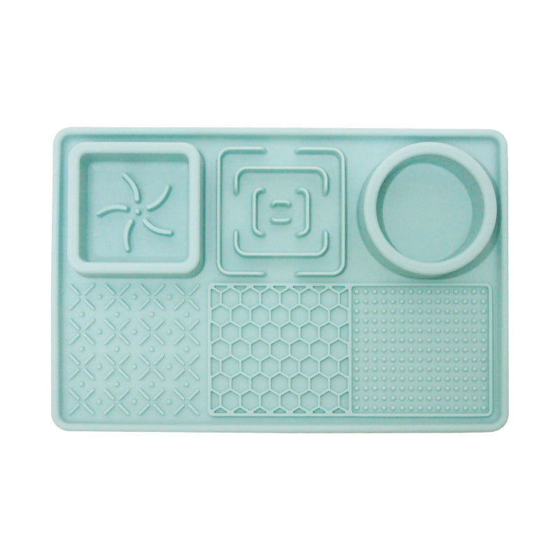 Silicone Slow Feeder Pet Placemat – Non-Slip Waterproof Multi-Functional Food Mat
