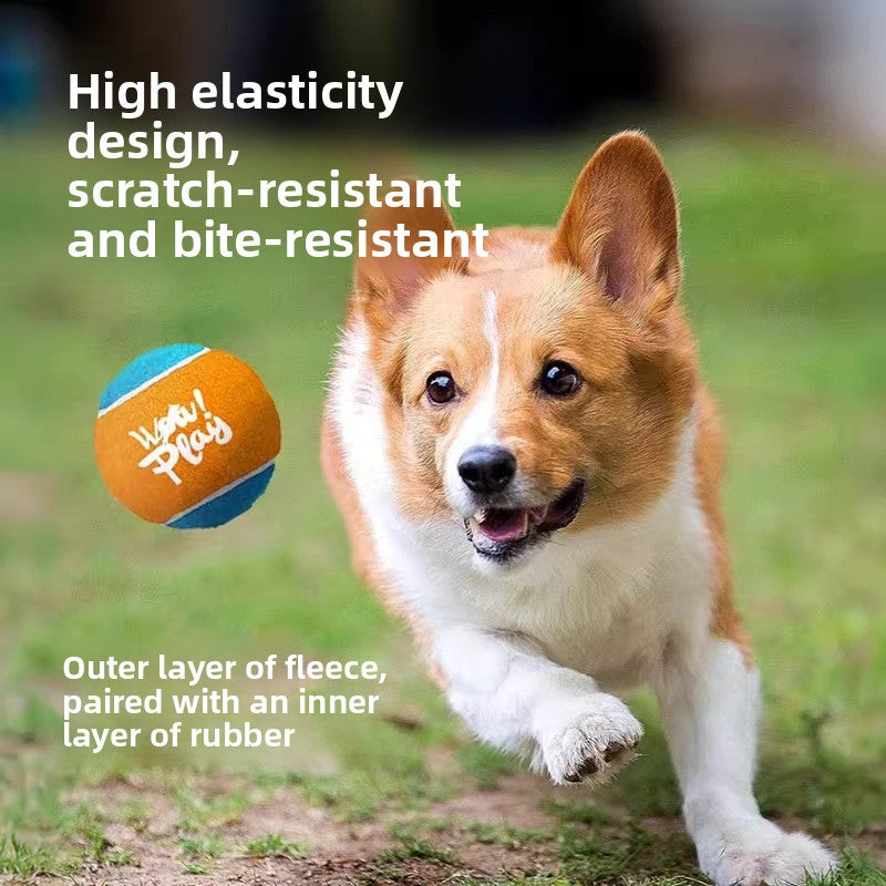 Automatic Interactive Tennis Ball Launcher – Heavy-Duty Bite-Resistant Canine Fitness Thrower