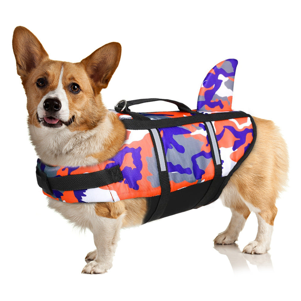 High-Buoyancy Anti-Tear Dog Swim Vest – Easy Wear Safety Jacket With Rescue Handle