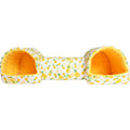 Fleece Tunnel Small Animal Pet Nest – Winter Warm Hidden Foraging Small Animal Pet Cave