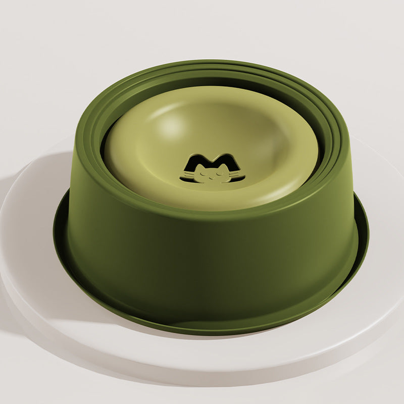No-Spill Floating Pet Water Bowl – Anti-Gulp Dry Mouth Splash-Proof Drinking Station