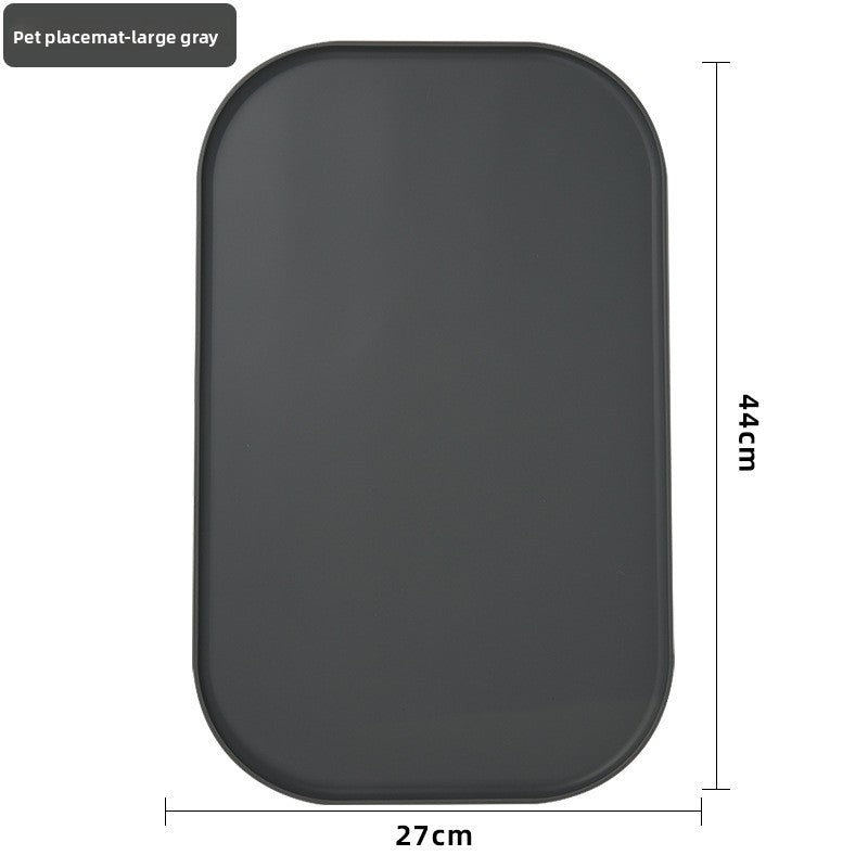 Foldable Spill-Proof Silicone Pet Feeding Mat – Non-Slip Waterproof Travel Food Placemat