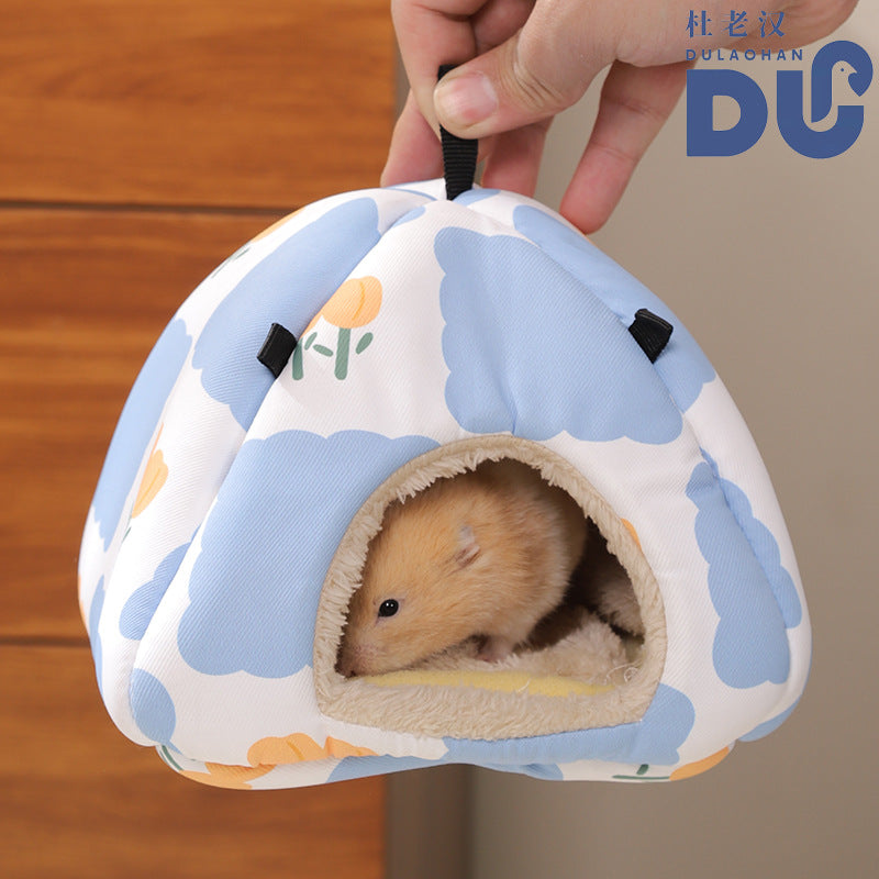 Breathable Ventilated Golden Hamster Den – Waterproof All-Season Small Pet Hideout