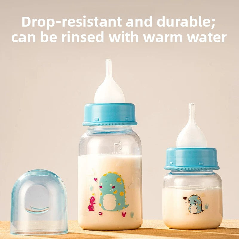 Anti-Choke Pet Nursing Feeding Bottle – Sterilizable Silicone Nipple Newborn Care Kit