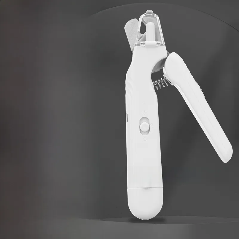 2-in-1 LED Pet Nail Grinder Set – Precision Clipper With Safety Guard Lights