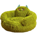 Elevated Thickened Four-Seasons Pet Nest – Washable Multi-Cat Lounge Bed