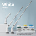 IP67 Waterproof Electric Spin Scrubber – Telescopic Handle 2-Angle Aquarium Cleaning Brush