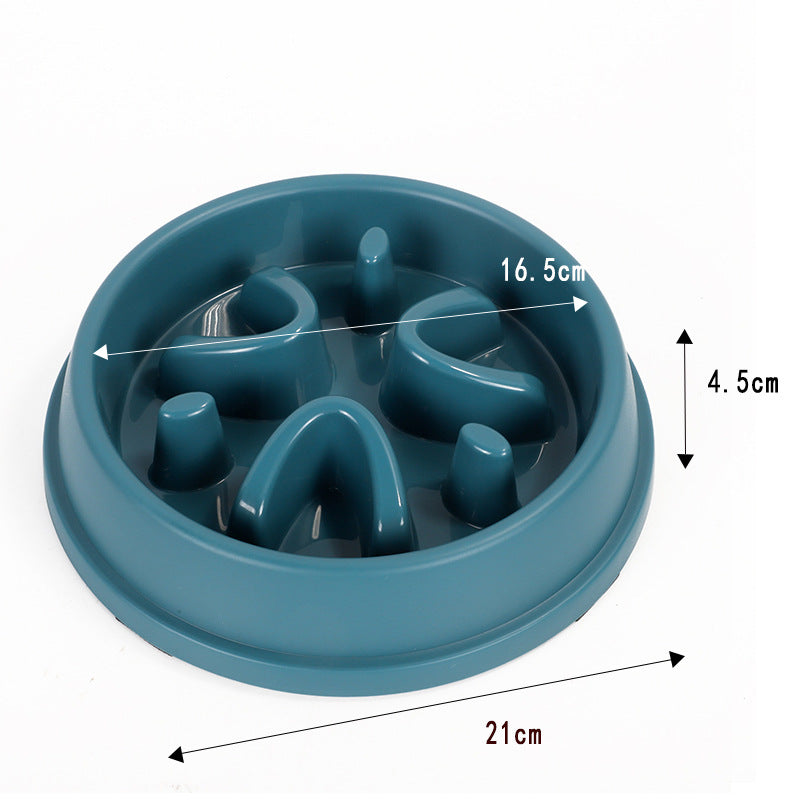 Anti-Choke Dog Slow Feeder Bowl – No-Slip Digestive Health Interactive Meal Station