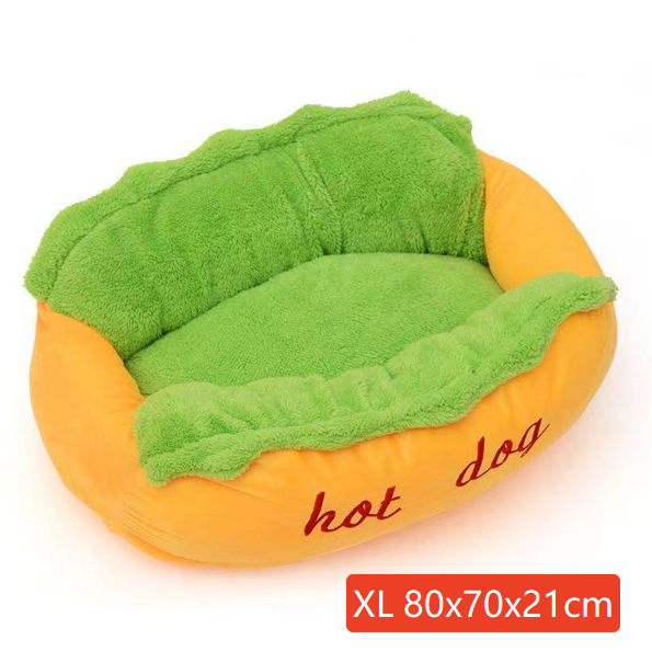 Washable Removable Pet Bed – Winter Warm PP Cotton Insulating Nest
