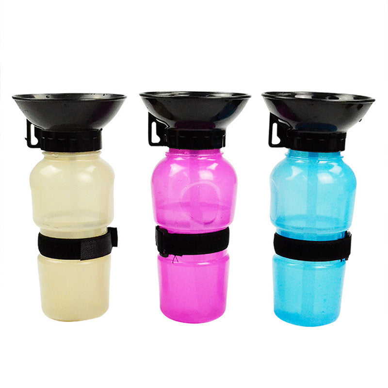 Portable Pet Water Drinking Bottle – Leak-Proof Travel Bowl Dispenser Mug