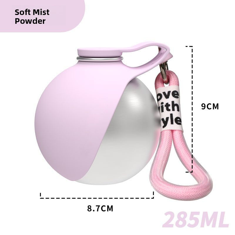 Foldable Stainless Steel Pet Water Bottle – Portable Leak-Proof Travel Drinking Dispenser